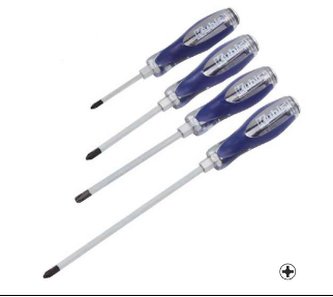 Šroubovák křížový úderový PH3*200 mm, CrV | 02-08-5320