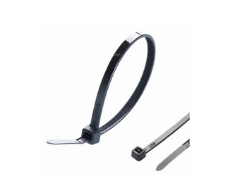 Zdrhovací pásek 3.6*150 mm černá with fastening, 100 ks | 01-09-3315