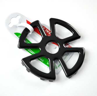 Mřížka na plynový sporák 13x13cm SVANERA NERO TONDO