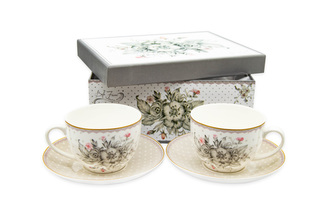 Šapo 280ml porcelán sada 2ks  KVĚT