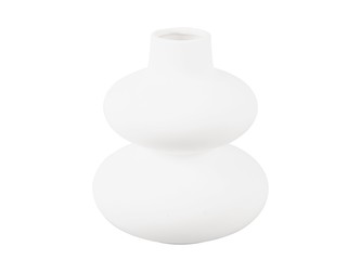 Keramická váza malá bílá Present Time