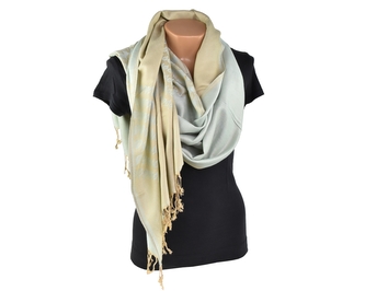 Dámská šála typu pašmína pistáciová