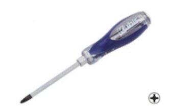 Šroubovák křížový úderový PZ2*100 mm, CrV | 02-08-6210