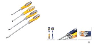 Šroubovák plochý úderový SL6*100 mm, CrV | 02-08-4610