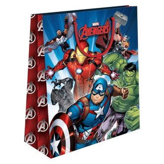 Dárková taška Avengers, velikost L (26x32 cm)