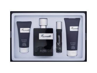 Faconnable Riviera parfémovaná voda 90 ml + parfémovaná voda 20 ml + sprchový gel 90 ml + sprchový gel 50 ml