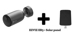 EZVIZ EB3 venkovní Wi-Fi smart bezpečnostní kamera + Solární panel