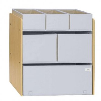 3 SPROUTS Organizér na hračky Recycled Solid Gray 3 SPROUTS Organizér na hračky Recycled Solid Gray