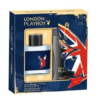 Playboy London For Him toaletní voda 50 ml + sprchový gel 250 ml