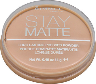 Rimmel London Stay Matte Pudr 14 g 003 Peach Glow pro ženy