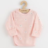Kojenecká košilka New Baby Classic II medvídek bílý - velikost 62 (3-6m)