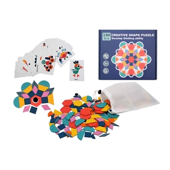 Kreatívne puzzle - tvary