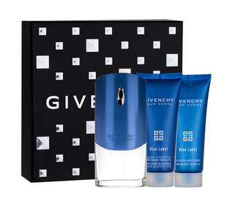 Givenchy Pour Homme Blue Label toaletní voda 100 ml + sprchový gel 75 ml + 75ml balzám po holení 75 ml
