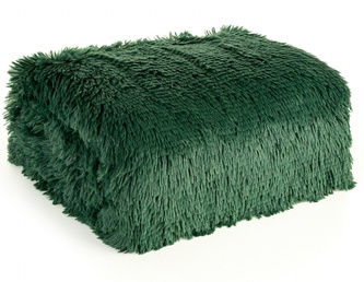 Deka z mikrovlákna TERCA zelená 150x200 cm Mybesthome