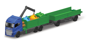 Maisto - Mini pracovné stroje, kontejnerový přívěs