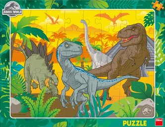 Puzzle 40 Jurský svět deskové Puzzle 40 Jurský svět deskové