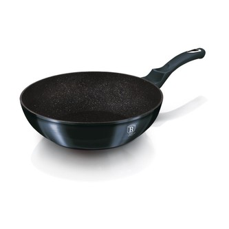 Wok s mramorovým povrchem 28 cm Metallic Line Aquamarine Edition