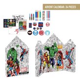 Adventní kalendář Marvel: Avengers (28 x 32 x 7 cm)