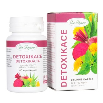 Bylinné kapsle Detoxikace Dr. Popov