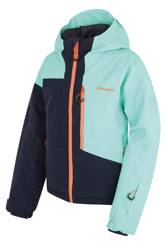Dětská ski bunda Gomez Kids turquoise/black blue - 122-128 Dětská ski bunda Gomez Kids turquoise/black blue - 122-128