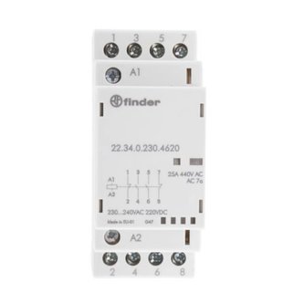 Modulový stykač 230VAC 4p