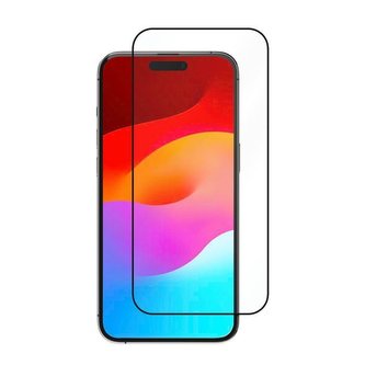 eSTUFF INFINITE Titan Shield ochranné sklo pro iPhone 15 Pro – Full Cover, černá eSTUFF INFINITE Titan Shield ochranné sklo pro iPhone 15 Pro – Full Cover, černá