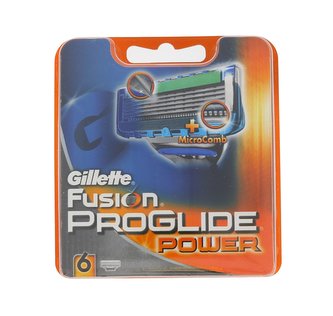Gillette Fusion Proglide Power Náhradní břit 6 ks pro muže Gillette Fusion Proglide Power Náhradní břit 6 ks pro muže