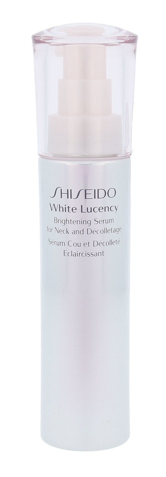 Shiseido White Lucency Brightening Serum Neck & Decollete Krém na krk a dekolt 75 ml pro ženy