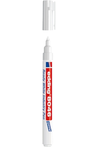 Permanentní popisovač EDDING 8046 Ready white