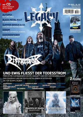 LEGACY MAGAZIN: THE VOICE FROM THE DARKSIDE 147 (6/2023)