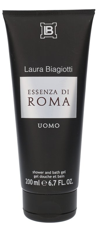 Laura Biagiotti Essenza di Roma Uomo Sprchový gel 200 ml pro muže