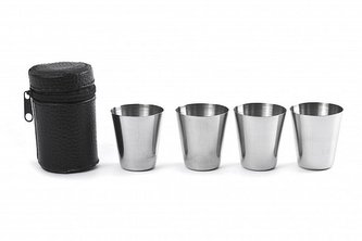 panák-odlivka  25ml, 4ks, NR s pouzdrem