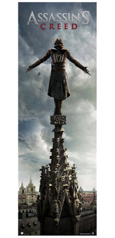 Plakát na dveře Assassin's Creed: Top (53 x 158 cm) 150g
