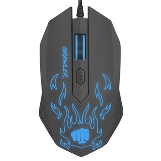 Herní optická myš Natec NFU-1198 Fury, modrá (PC)