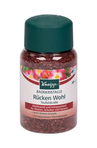 Kneipp Mineral Bath Salt Koupelová sůl Back Comfort 500 g Devil´s Claw unisex