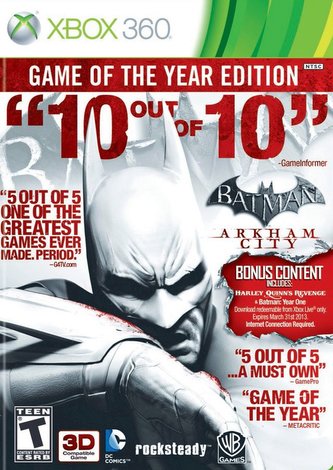 Batman: Arkham City - Game of The Year Edition (Xbox 360)