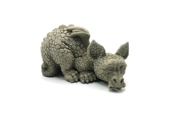 Zahradní betonová dekorace - Mrkající drak