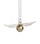 Stříbrný náhrdelník Harry Potter - Zlatonka