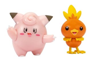 Pokémon Battle Figure Pack Torchic & Clefairy