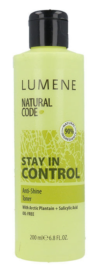 Lumene Natural Code Čisticí voda Stay In Control 200 ml pro ženy