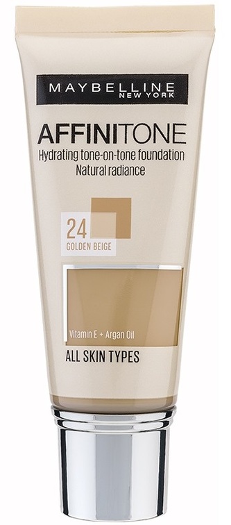 Maybelline Affinitone Makeup 30 ml 24 Golden Beige pro ženy