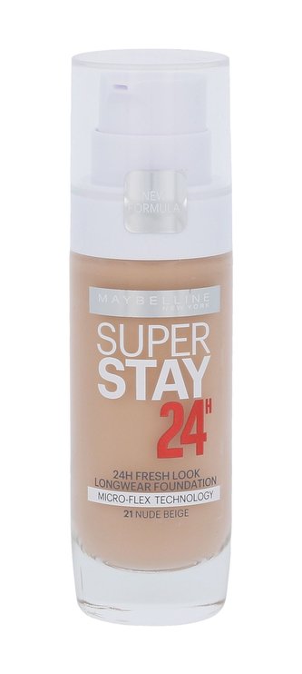 Maybelline Superstay Makeup 24h 30 ml 021 Nude Beige SPF19 pro ženy