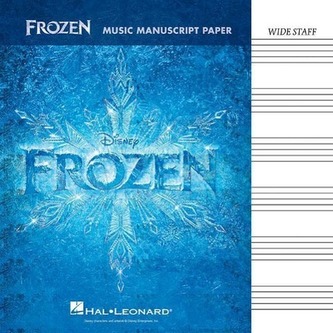Frozen: Music Manuscript Paper