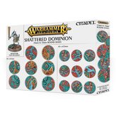 Warhammer Age of Sigmar - Shattered Dominion 25 & 32mm Round Bases