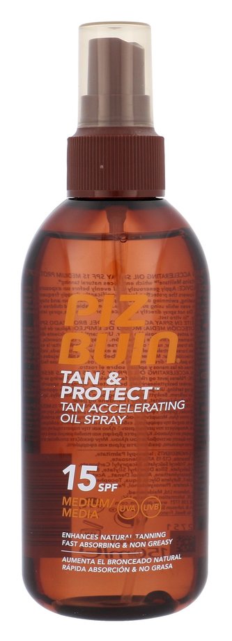 PIZ BUIN Tan & Protect Opalovací přípravek na tělo Tan Accelerating Oil Spray 150 ml SPF15 pro ženy