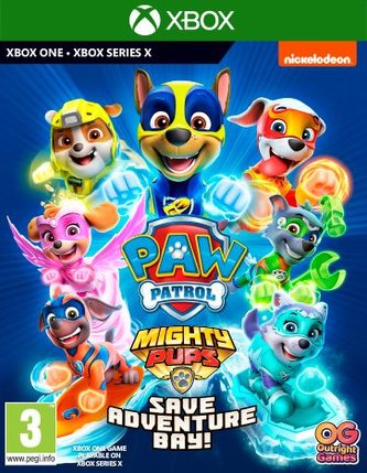 PAW Patrol Mighty Pups Save Adventure Bay (Tlapková Patrola) (Xbox One)