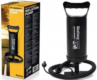 Bestway 62002 ruční pumpa dvoučinná 30 cm