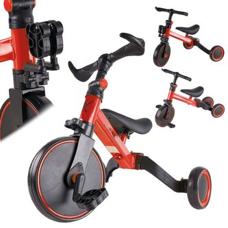 Trike Fix Multifunkční dětská tříkolka 3v1 červená Trike Fix Multifunkční dětská tříkolka 3v1 červená