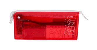 Swissdent Extreme zubní pasta Extreme Whitening Toothpaste 50 ml + ústní sprej Extreme Mouth Spray 9 ml + zubní kartáček Soft Toothbrush 1 ks + taška