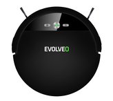EVOLVEO RoboTrex H6, robotický vysavač, stírání vodou, nabíjecí stanice, černý